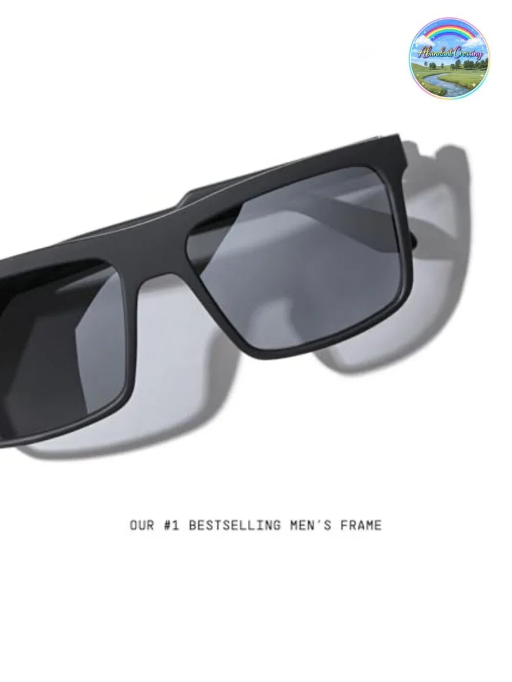 Oversized Square Sunglasses UV Protected Polarized Men's Shades
